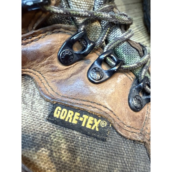 Rocky Gore-Tex Camo Brown Leather 1000g Thinsulate Winter Boots Men\'s Size‎ 8.5 main image 12